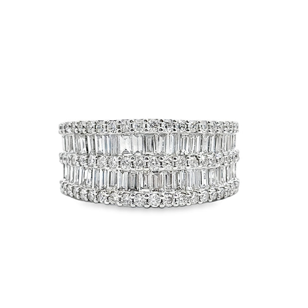 White Gold Diamond Fashion Band