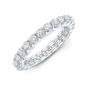 Lab Grown White Gold Diamond Eternity Band