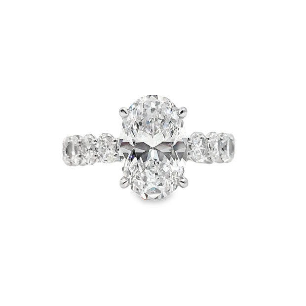 A. JAFFE Diamond Engagement Ring