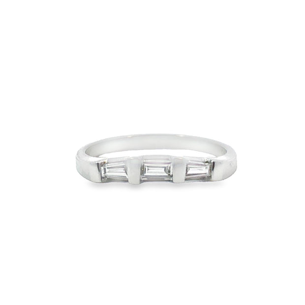 White Gold Diamond Wedding Band