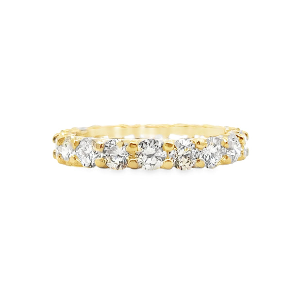 Forevermark Yellow Gold Diamond Eternity Band