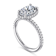 GABRIEL & CO "Contemporary" Engagement Ring