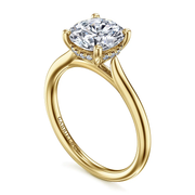 GABRIEL & CO "Classic" Engagement Ring