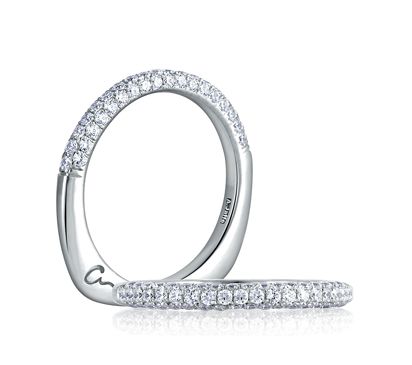 A. JAFFE Diamond Wedding Band