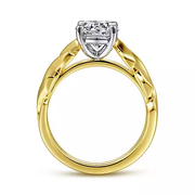 GABRIEL & CO "Contemporary" Engagement Ring