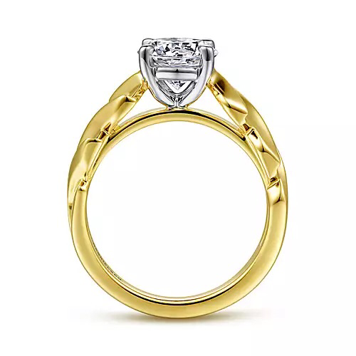 GABRIEL & CO "Contemporary" Engagement Ring