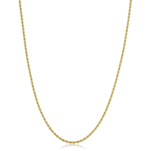 Yellow Gold Rope Chain