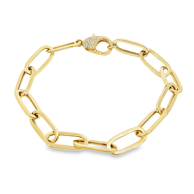 Yellow Gold Diamond Fashion Bracelet