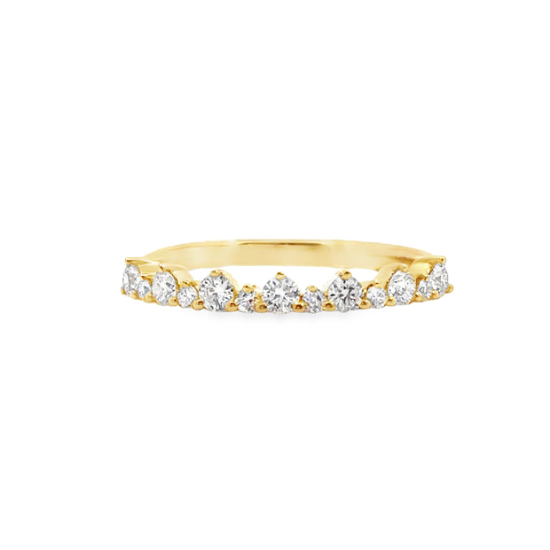 Yellow Gold Diamond Wedding Band