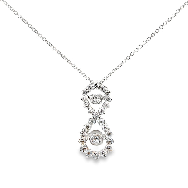 White Gold Diamond Fashion Pendant