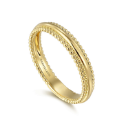 GABRIEL & CO "Stackable" Wedding Band