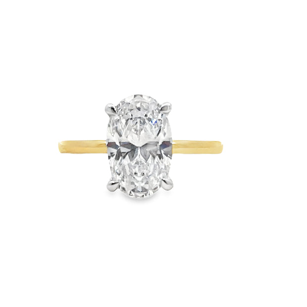 A. JAFFE Diamond Solitaire Engagement Ring