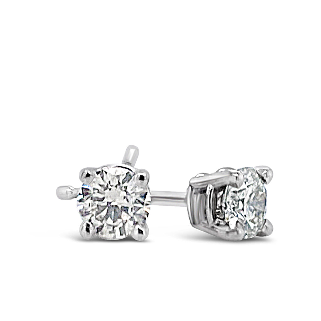 Geoffrey's Diamonds - Where the Bay Gets Engaged. 18K Yellow Gold  Forevermark Icon Stud Earrings (.20ctw)