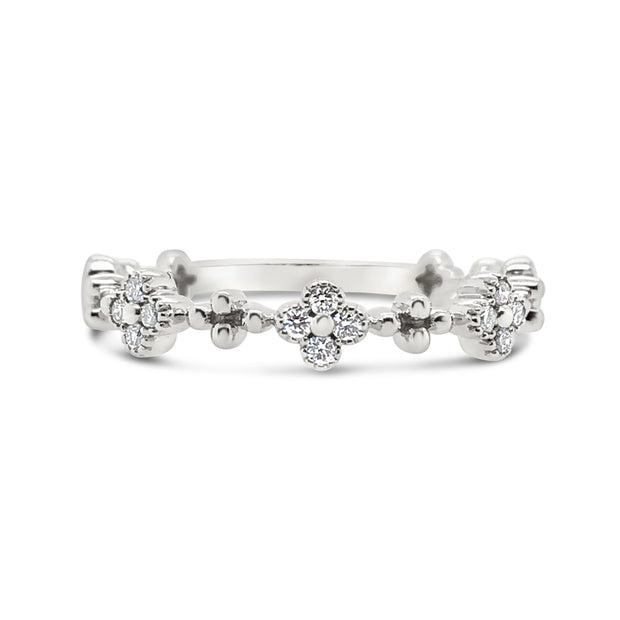 White Gold Diamond Wedding Band