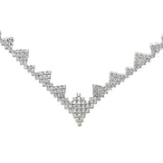 White Gold Diamond Necklace