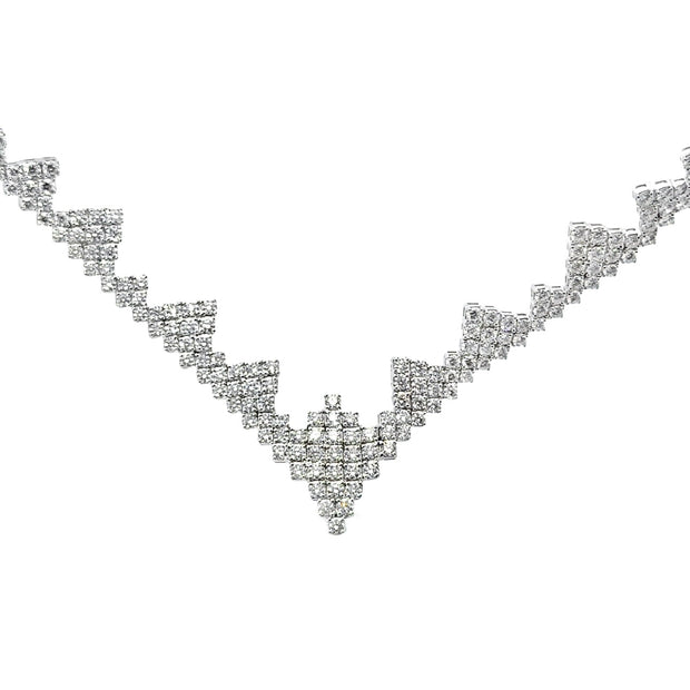 White Gold Diamond Necklace