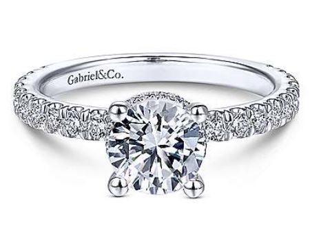 GABRIEL & CO "Classic" Engagement Ring