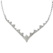 White Gold Diamond Necklace