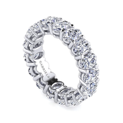 GABRIEL & CO "Contemporary" Eternity Band