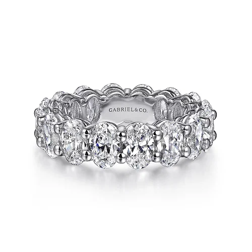 GABRIEL & CO "Contemporary" Eternity Band