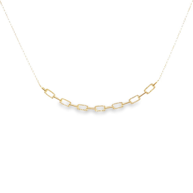 Yellow Gold Diamond Fashion Necklace