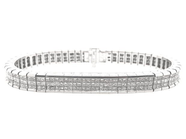 White Gold Diamond Fashion Bracelet