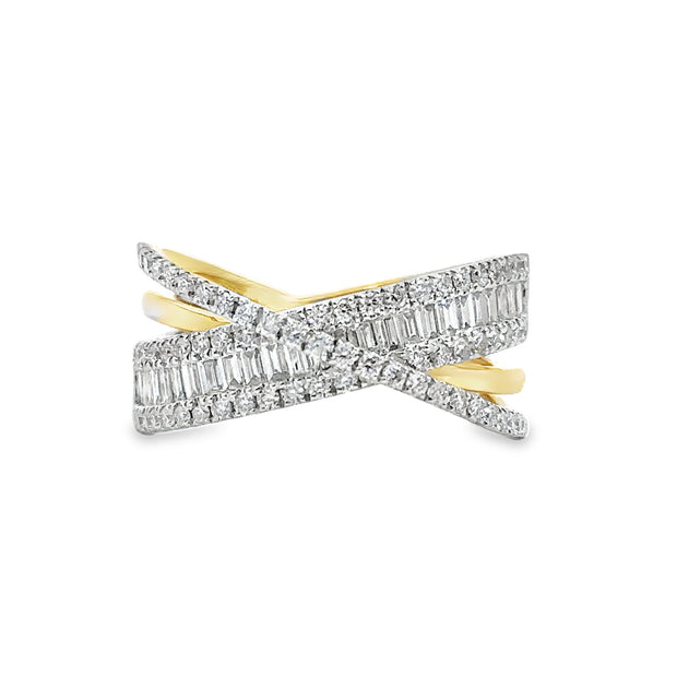 Yellow Gold Diamond Fashion Band