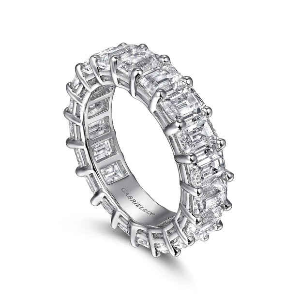 GABRIEL & CO "Contemporary" Eternity Band