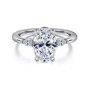 GABRIEL & CO "Classic" Engagement Ring