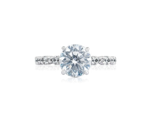 Tacori "Petite Crescent" Engagement Ring