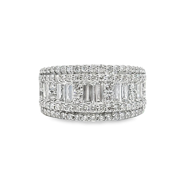 White Gold Diamond Fashion Band