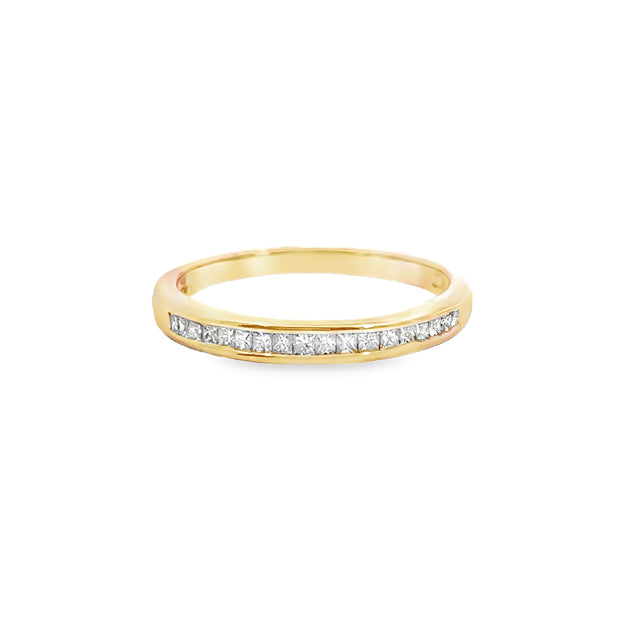 Yellow Gold Diamond Wedding Band