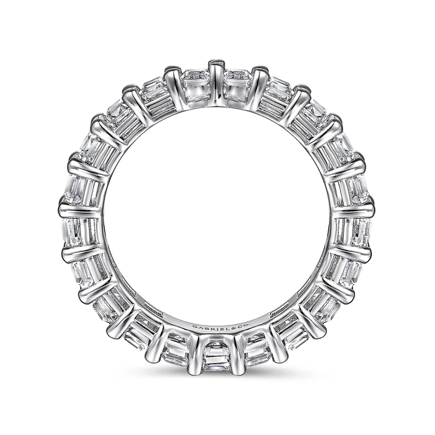 GABRIEL & CO "Contemporary" Eternity Band