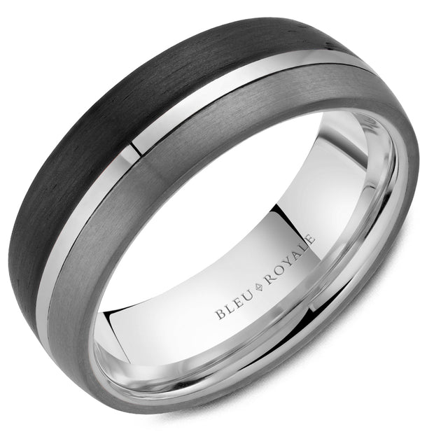 Bleu Royale "Tantalum" Men's Wedding Band