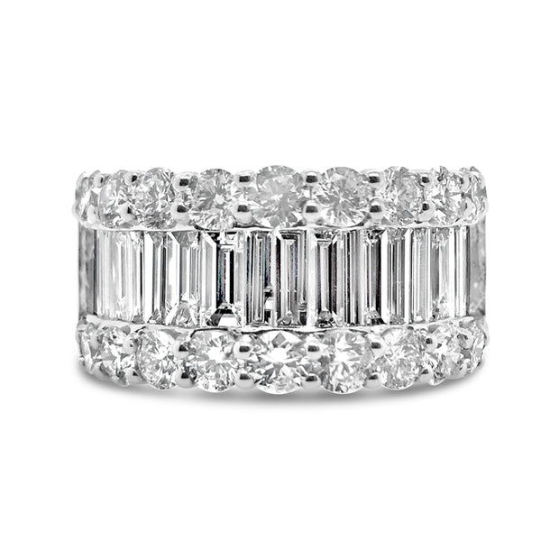 White Gold Diamond Fashion Ring