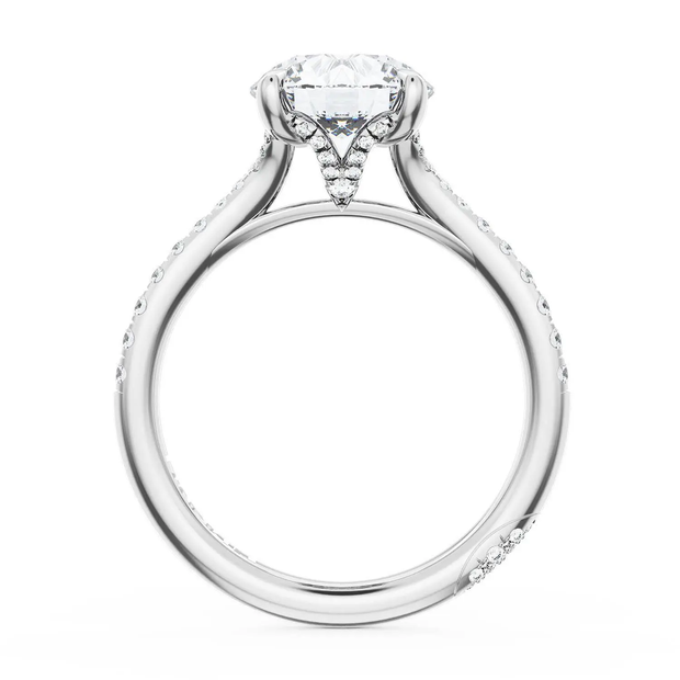 Tacori "Founder's Crescent" Engagement Ring