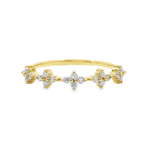 Yellow Gold Diamond Wedding band