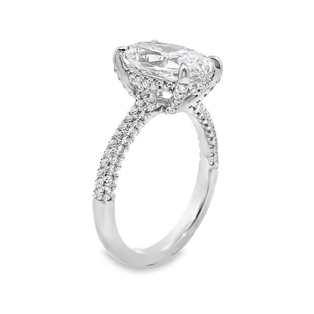 GABRIEL & CO "Contemporary" Engagement Ring