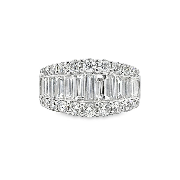 White Gold Diamond Fashion Band