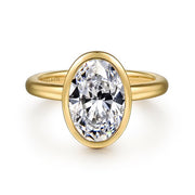 GABRIEL & CO "Contemporary" Engagement Ring