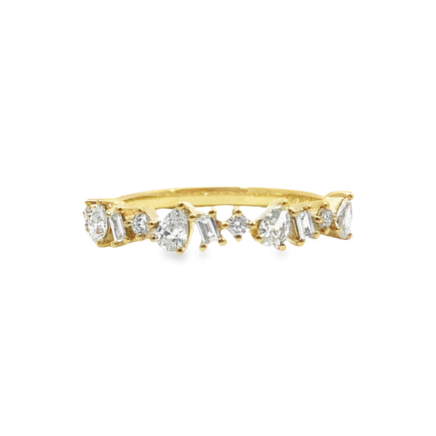 Yellow Gold Diamond Wedding Band