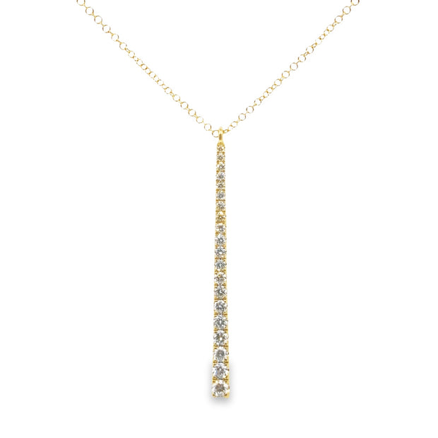 Yellow Gold Diamond Fashion Pendant