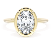 Tacori "Founder's Crescent" Engagement Ring