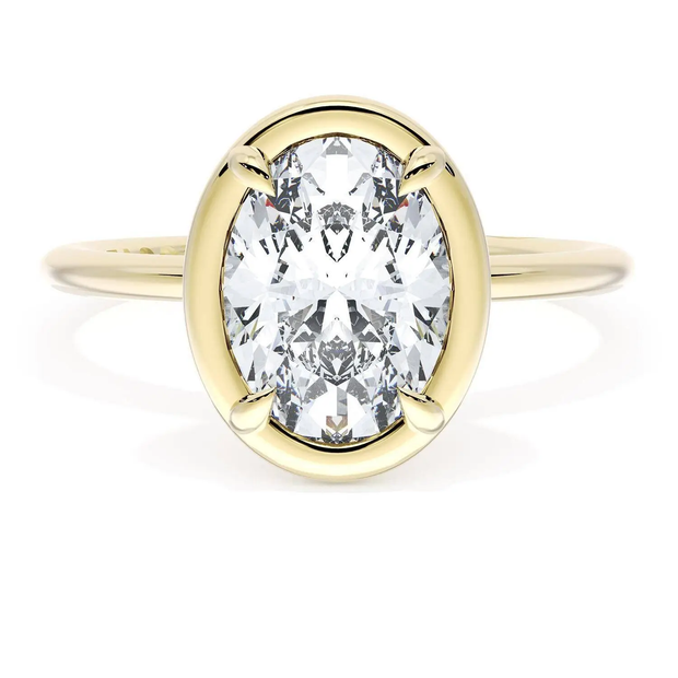 Tacori "Founder's Crescent" Engagement Ring