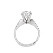 Lab Grown Platinum Diamond Engagement Ring