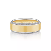 Verragio Diamond Men's Wedding Band