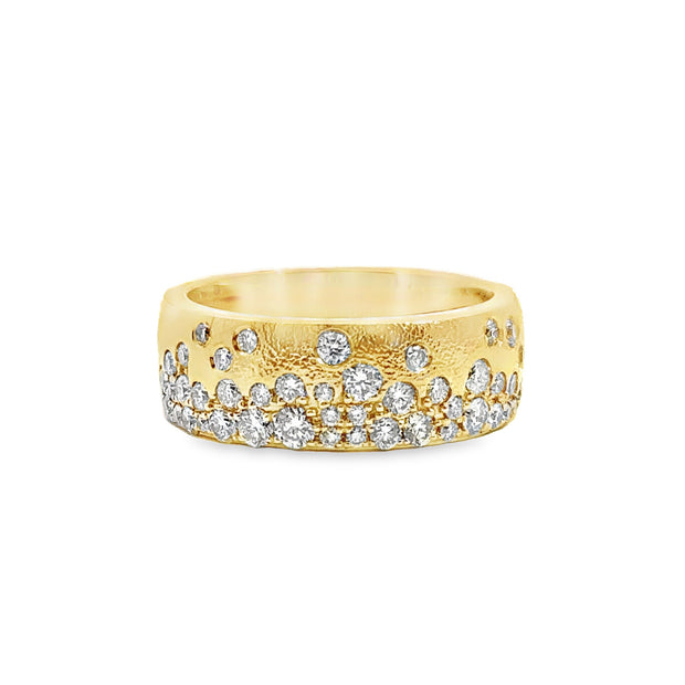 Yellow Gold Diamond Fashion Band