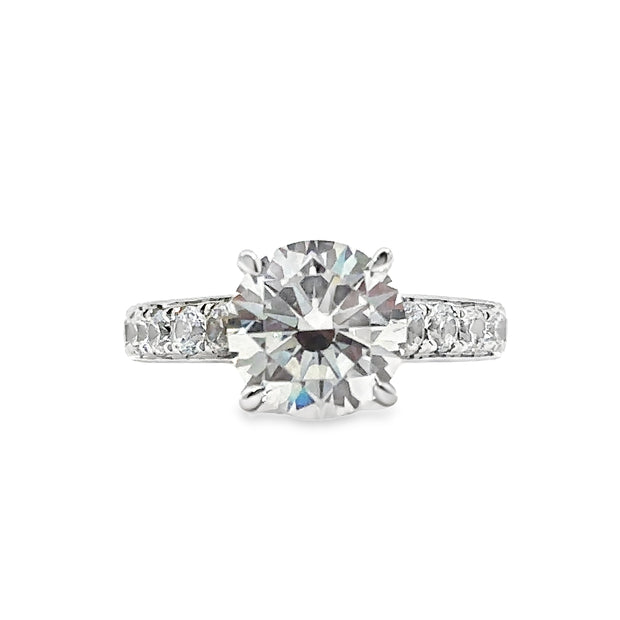 A. JAFFE Diamond Engagement Ring