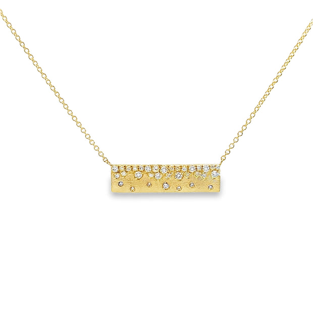 Yellow Gold Diamond Fashion Necklace