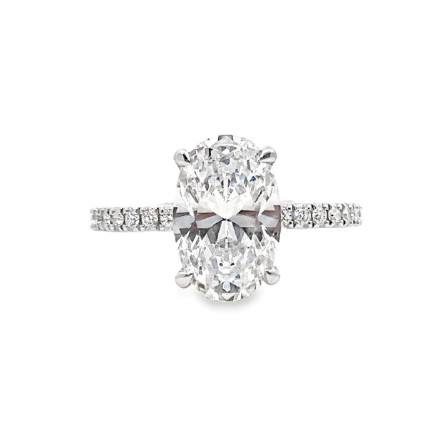 A. JAFFE Diamond Engagement Ring